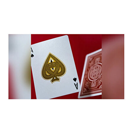 Cartamundi Cobra Red V2 Oyun Kağıdı Limited Edition Koleksiyonluk iskambil Kartları Destesi