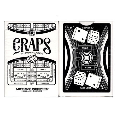Cartamundi Craps Premium Marked işaretli Animasyonlu Oyun Kağıdı iskambil Kartlari Destesi