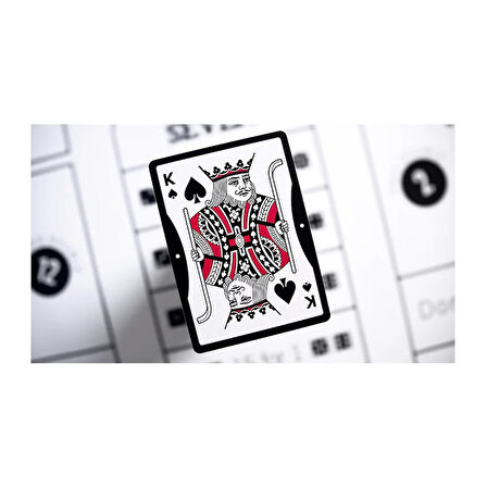 Cartamundi Craps Premium Marked işaretli Animasyonlu Oyun Kağıdı iskambil Kartlari Destesi