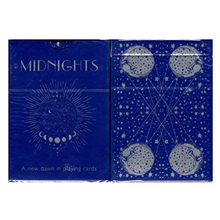 Cartamundi Midnights Luxury Oyun Kağıdı Limited Edition Koleksiyonluk iskambil Kartları Destesi