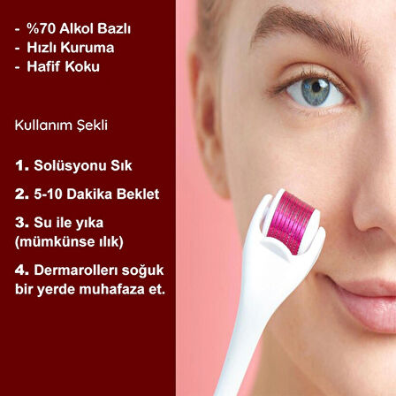 DermaRoller Temizleme Solüsyonu | 500 ML