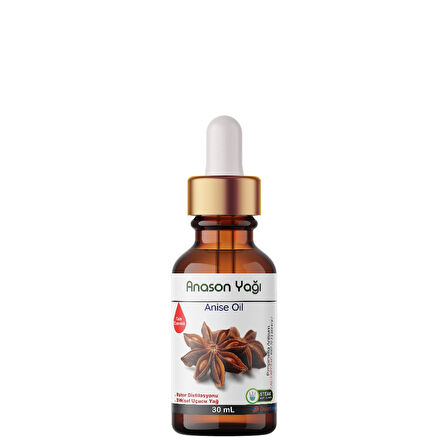 Dolar Kimya Anason Yağı - 30 mL (Uçucu Yağ,Buhardanlık Esansı,Oda Kokusu)