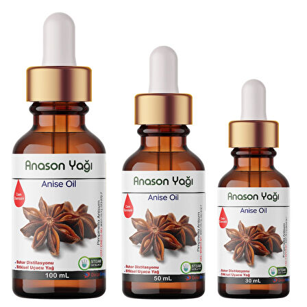 Dolar Kimya Anason Yağı - 50 mL (Uçucu Yağ,Buhardanlık Esansı,Oda Kokusu)