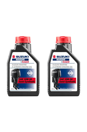 Suzuki Marine 4t 10W-30 1 Lt Tekne Motor Yağı 2 adet