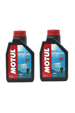 Marine Outboard 2T 2 Zamanlı Tekne Motor Yağı 1 Lt 2 adet