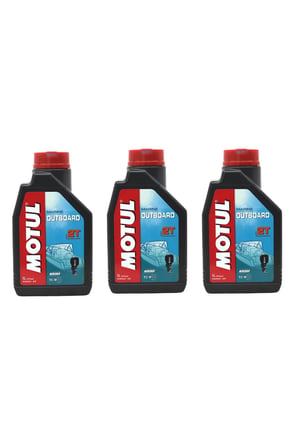 Marine Outboard 2T 2 Zamanlı Tekne Motor Yağı 1 Lt 3 adet
