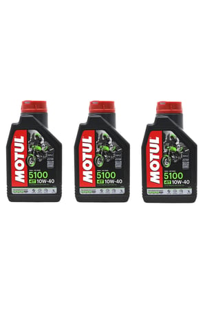5100 10W40 4T Motosiklet Yağı 1 Lt 3 adet