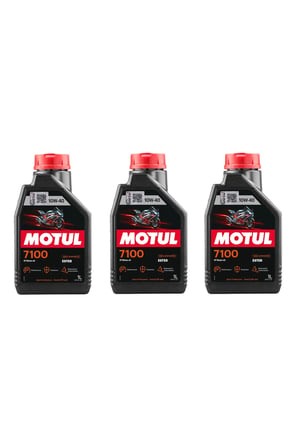 7100 10W40 4T Motosiklet Yağı 1 Lt 3 adet