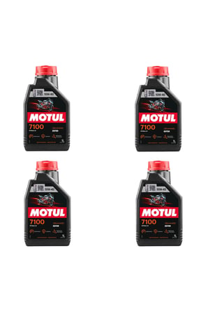 7100 10W40 4T Motosiklet Yağı 1 Lt 4 adet