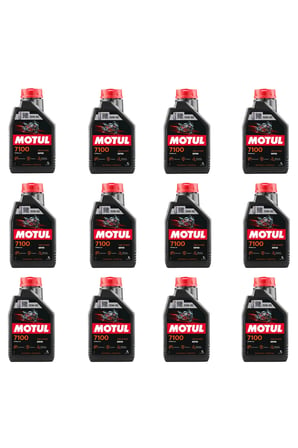 7100 10W40 4T Motosiklet Yağı 1 Lt 12 adet