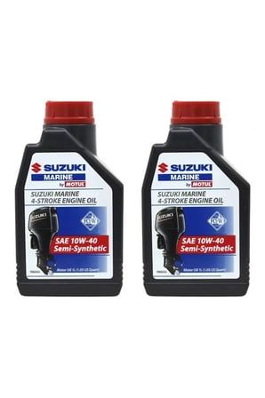Suzuki Marine 4T 10W-40 - 1 litre Motor Yağı 2 adet
