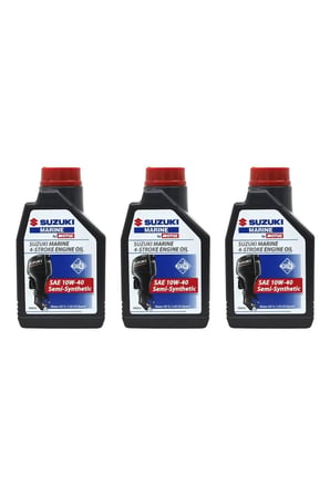 Suzuki Marine 4T 10W-40 - 1 litre Motor Yağı 3 adet