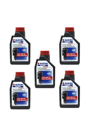Suzuki Marine 4T 10W-40 - 1 litre Motor Yağı 5 adet