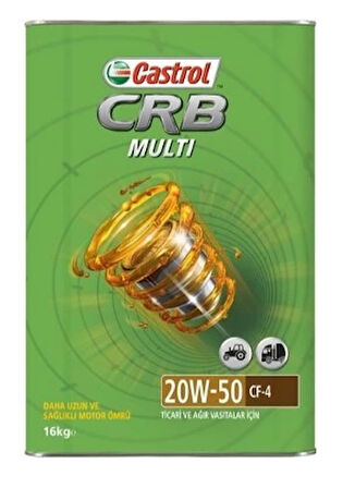 CASTROL C-CRB MULTİ 20W/50 CF-4 18 LT MOTOR YAĞ