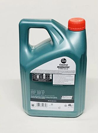 Castrol Magnatec Hybrıd 0W-20 Tam Sentetik Benzinli-Dizel-Hibrit Motor Yağı 4 Litre Üretim YILI:2024