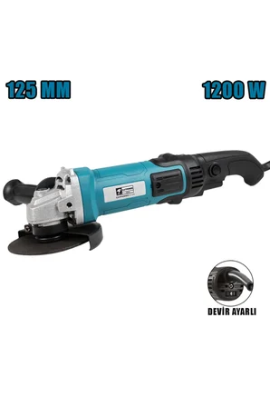 Catpower CAT6129 Devir Ayarlı Taşlama 125 mm 1200W