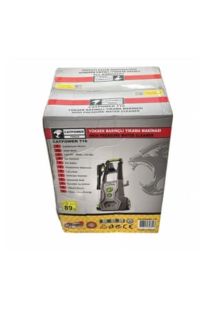 CATPOWER 716 210 BAR YÜKSEK BASINÇLI YIKAMA MAKİNESİ 2500W KÖPÜK HAZNELİ