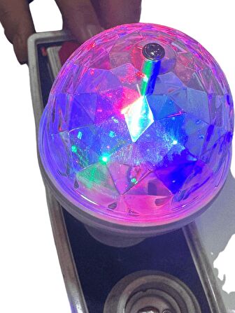 Cata CT-4061 Disco Led Ampul RGB 3W E27 Duylu