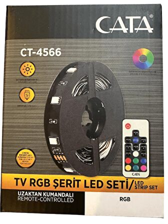 Cata CT-4566 TV RGB Şerit Led Seti Kumandalı