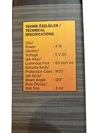 Cata CT-4566 TV RGB Şerit Led Seti Kumandalı (4 Adet)