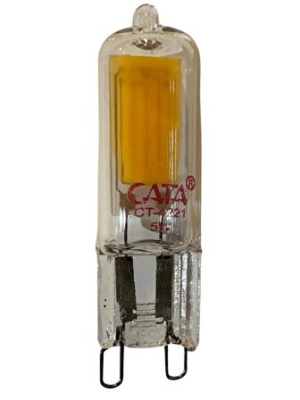 Cata CT-4221 5W 3200K (Günışığı) G9 Duylu Kapsül Ampul 