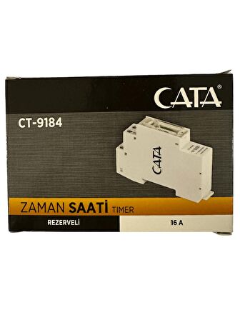 Cata CT-9184 16 Amper Rezerveli Zaman Saati