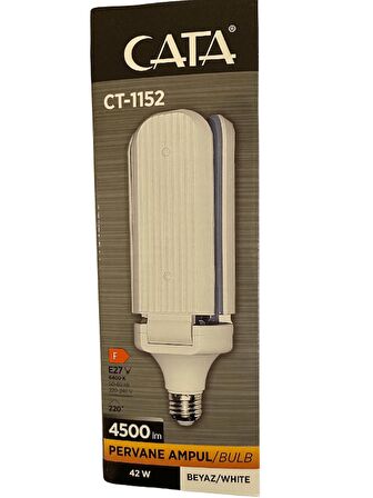 Cata CT-1152 42W 6400K (Beyaz Işık) E27 Duylu Led Pervane Ampul