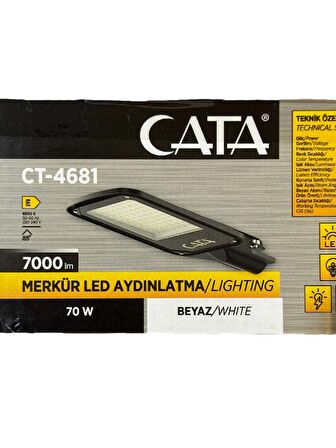 Cata CT-4681 70W 6500K (Beyaz Işık) Sokak Armatürü