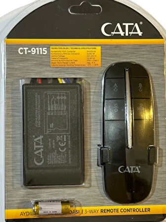 Cata CT-9115 3'Lü Aydınlatma Kumandası