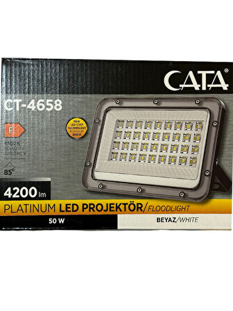 Cata CT-4658 50W 6500K (Beyaz Işık) Led Projektör