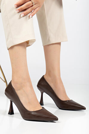 Suins Cateline Model Kadın Topuklu Metalik Özel Renk Stiletto Ayakkabı