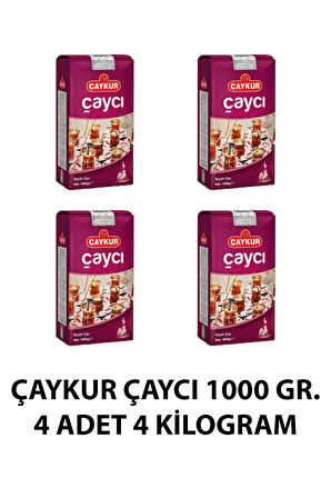 ÇAYKUR ÇAYCI 1000 GR. 4 ADET 4 KİLOGRAM