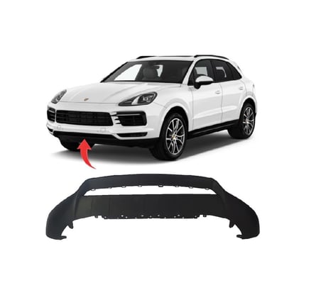 PORSCHE - ÖN TAMPON ALT SPOYLERİ CAYENNE 2018-