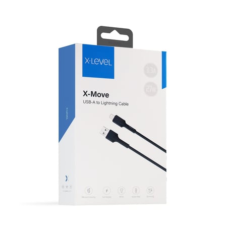 Elektronik Parça Fonksiyonel Kablo Araç Gereci XCC9004 27W 3.3A Hızlı USB-A to Lightning 1.2 Metre