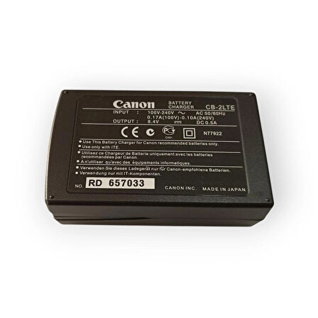Canon CB-2LTE şarj cihazı Canon NB-2L NB-2LH Uyumlu Batarya şarj aleti MV-850i 880X 880Xi 890 5iMC 6iMC 800i 830i 5i 930 960 790