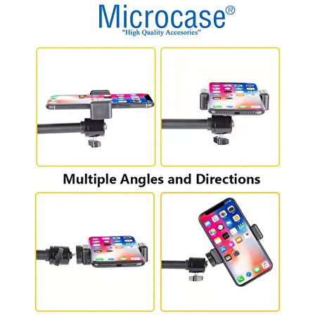 Microcase Taşınabilir 360 Döner Başlıklı Ürün Çekim Standı - SİYAH AL5277