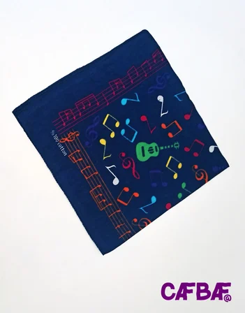 CafBaf Kare Bandana Müzik Model.8517