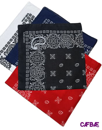 CafBaf 4 Renk Bandana 4lü Set