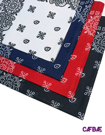 CafBaf 4 Renk Bandana 4lü Set