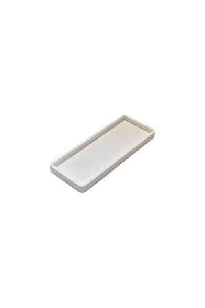 Trendy Mermer Temalı Beton Banyo Aksesuar Seti (5 Parça)