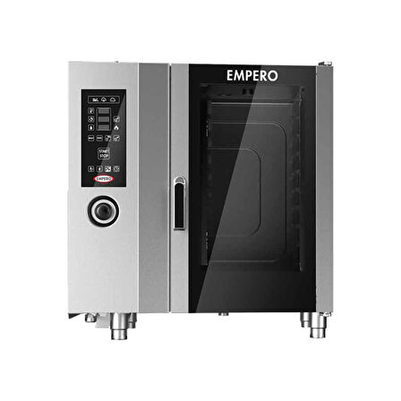 Empero EMPCBG10 Gazlı Kombi Fırın 10 GN 1/1 - Doğalgazlı