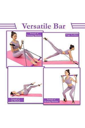 Portable Pilates Bar Egzersiz Çubuğu