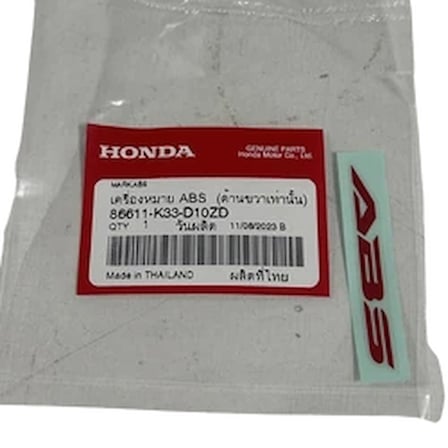 ETİKET ABS CBR250 A