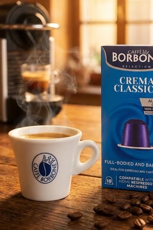 Caffè Borbone Classica 50'li Kapsül Kahve – Nespresso Uyumlu, Aylık Stok Avantajı