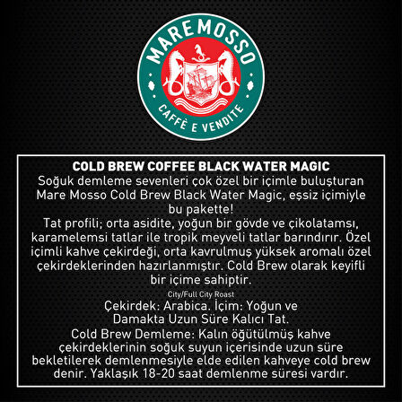 Cold Brew Coffee Black Water Magic 1 Kg.