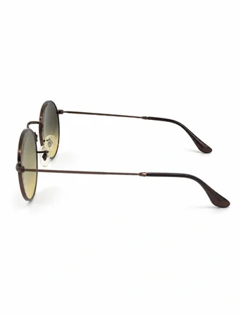 Brooks CBS1412 C5 Unisex Güneş Gözlüğü Kahverengi Yuvarlak Metal Çerçeve 50 mm Degrade Cam