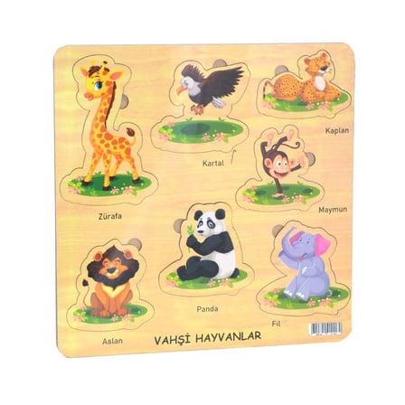 Miniklabtoys Memo 32X32 Eğitici Şekiller6 Assorti