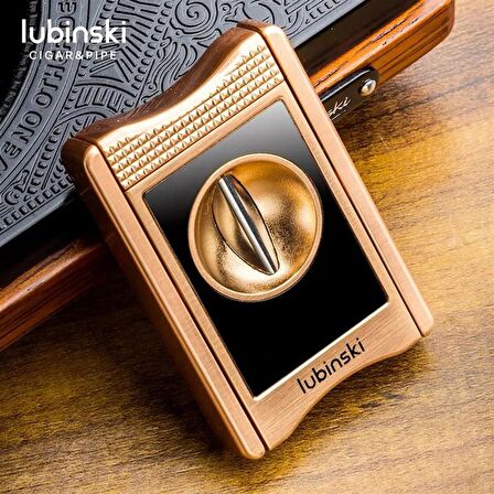 Lubinski V-Cut 60 ring Çelik Puro Makası (9508AT)