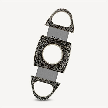 Lubinski Giyotin 60 ring Çelik Puro Makası Gümüş 9517AT