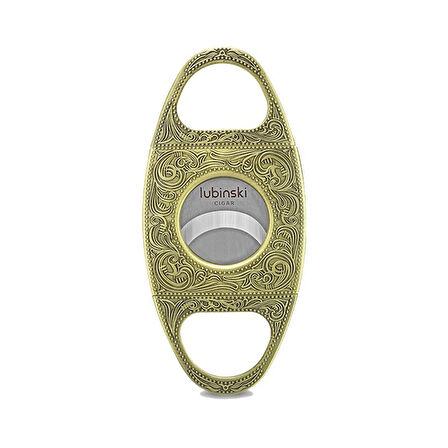 Lubinski Giyotin 60 ring Çelik Puro Makası Gold 9518AT